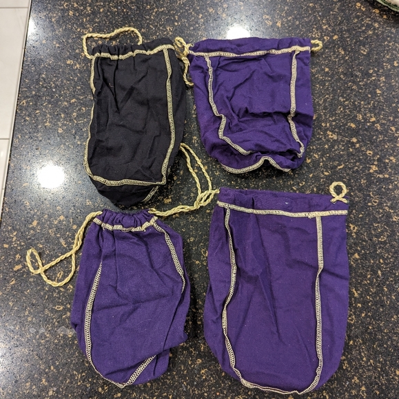 Lot of 4 Crown Royal bags - Picture 7 of 10